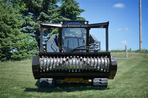 skid steer mowing|high flow skid steer attachments.